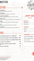 La Table Des 12 menu