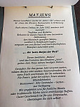 Matjen`s Landhaus menu