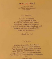 Bistrot De La Torche menu