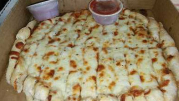 A J's Heavenly Pizza food