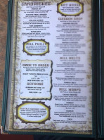 Grist Mill menu