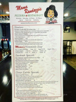 Mama Randazzo's Pizzeria menu