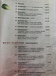 La Cafeteria menu
