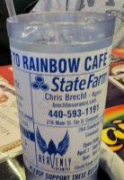Rainbow Cafe food