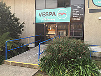 Vespa Cafe outside