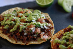 Tacos Los Desvelados food