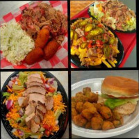 Apple City Bbq food