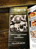 Sparetime Belly And Soul menu