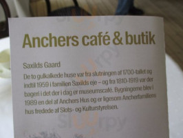 Anchers Cafe Butik inside