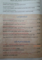 Cafe Outrelans menu