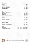 Gasthof Meuro menu