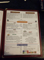 Benson's menu