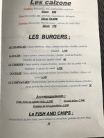 La Petite Bouffe menu