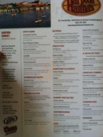 Harpoon Hanna's menu