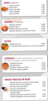 Saint-paul Sushi menu