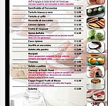 Hanami Sushi Fusion Pesaro menu