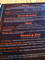 The Ole Smokehouse menu