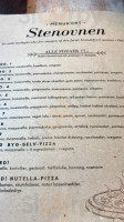 Stenovnen menu