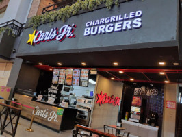 Carl's Jr. Burger Aeon Mall Sen Sok inside