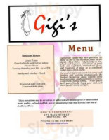 Gigi's menu