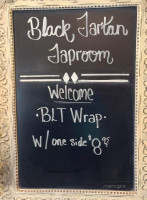 Black Tartan Tap Room menu