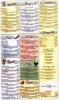 Fajita House menu