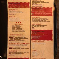 Atwater Street Tacos menu