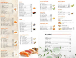 Izu Sushi menu