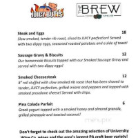 The Brew Coffee And Tap food