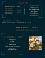 La Pigouille menu