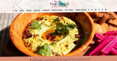 The Oasis Cafe food