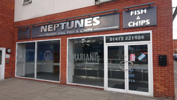 Neptunes Fish Chips outside