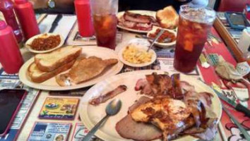 Larry's Real Pit Bbq food