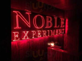 Noble Experiment food