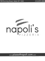 Napoli's Pizzeria menu