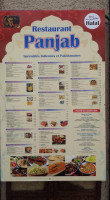 Le Palais du Panjab menu