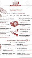 La Bastide De Pierres menu