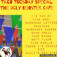 The Ugly Rooster Cafe menu