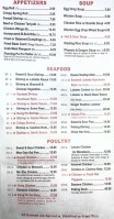 Peking Place menu