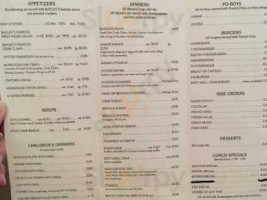 Bayley's Carry Out Seafood menu