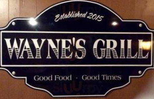 Wayne's Grill food
