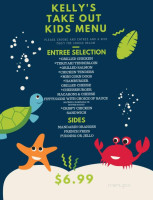 Kelly's Steak and Seafood menu