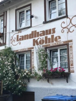 Landhaus Köhle outside