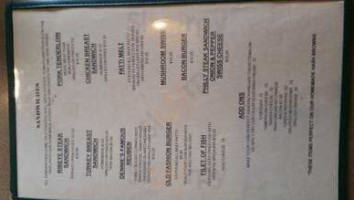 The Corn Patch And Lounge menu