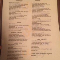 La Parrilla De Manila menu