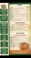Rosetta's Pizzeria menu