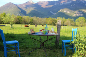 La Ferme Du Marais food