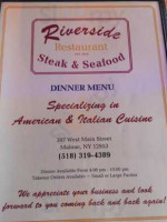 Riverside Steak And Seafood food