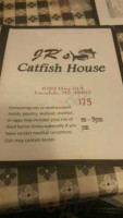 Jr's Catfish House menu