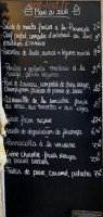 Café Du Progrès menu